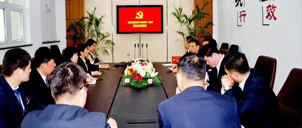 威廉希尔党委一季度组织生活会顺利召开